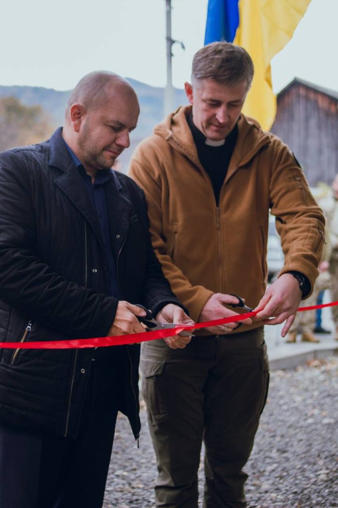 Відкриття ветеранського хабу «Опора» у місті Рахів