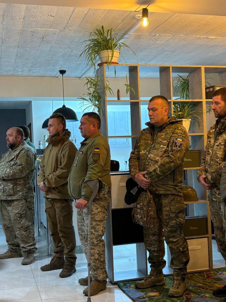 Відкриття ветеранського хабу «Опора» у місті Рахів