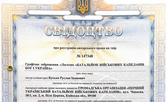 Авторські права зареєстровано